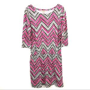 Banana Republic Geometric Pattern Dress